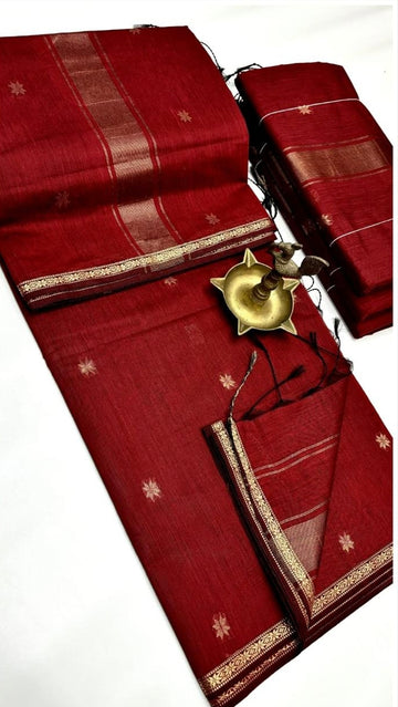 Maheshwari Cotton Saree